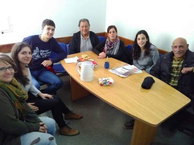 Sharing mate at the psychology internship