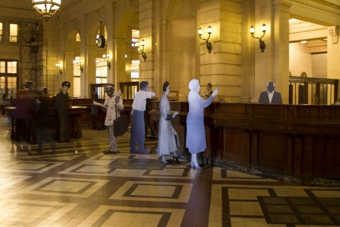Centro cultural Kirchner's main hall